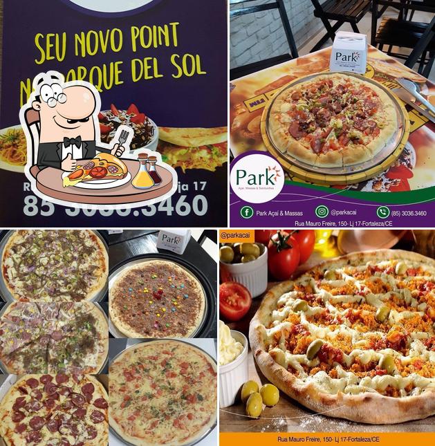 Peça pizza no Park & Massas