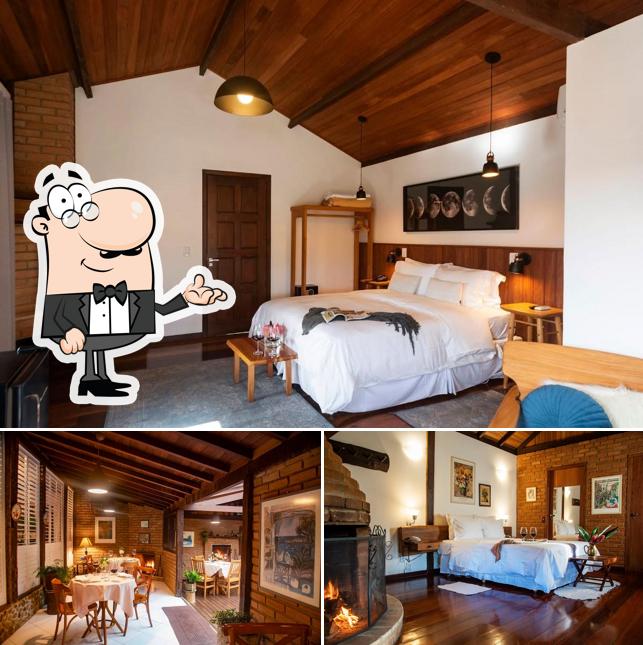 O interior do Pousada Terras Altas - Visconde de Mauá RJ - Serra da Mantiqueira