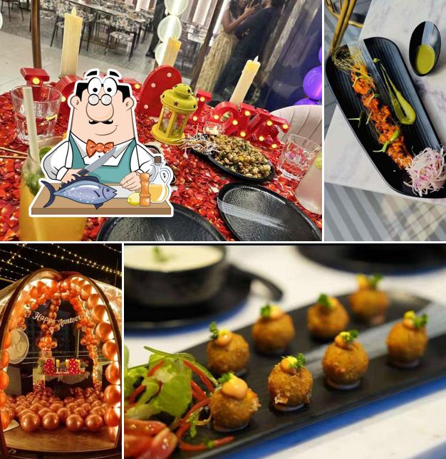 Grilled salmon at The Dome Cafe