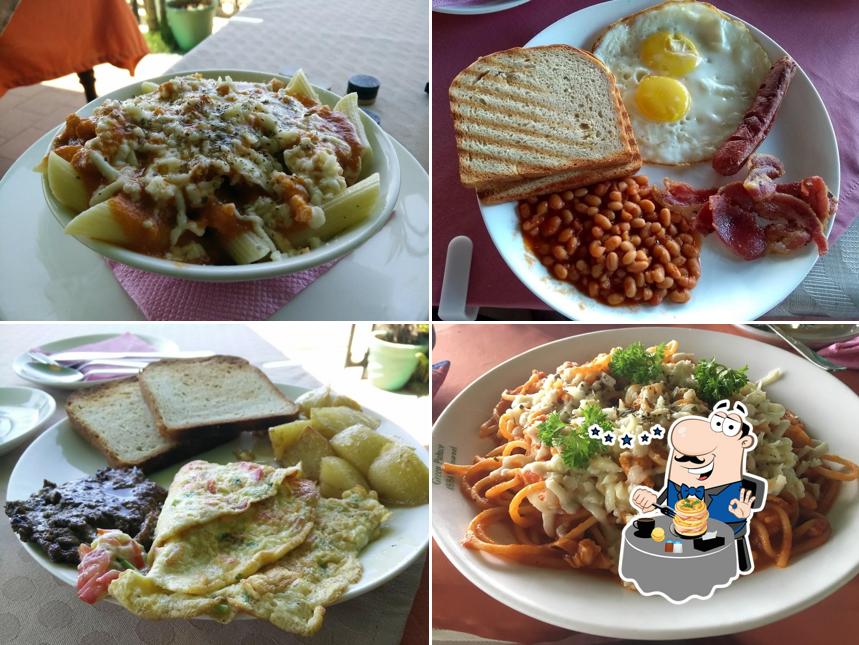 Food at ABBA Restaurant & Everest German bakery