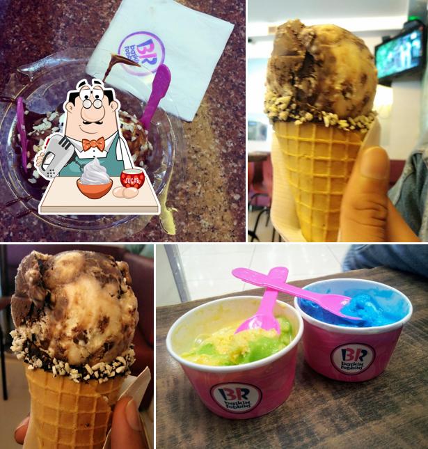 Don’t forget to try out a dessert at Baskin Robbins