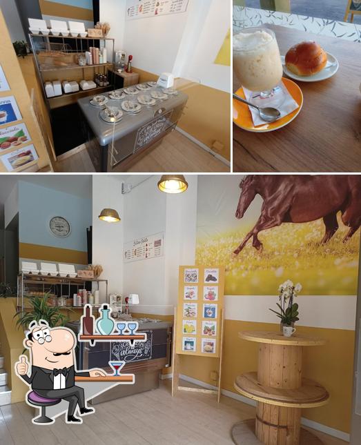 Gli interni di Spirit Bar Gelateria & Caffetteria