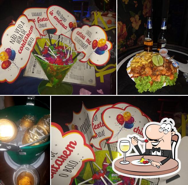 Platos en Conchittas Bar