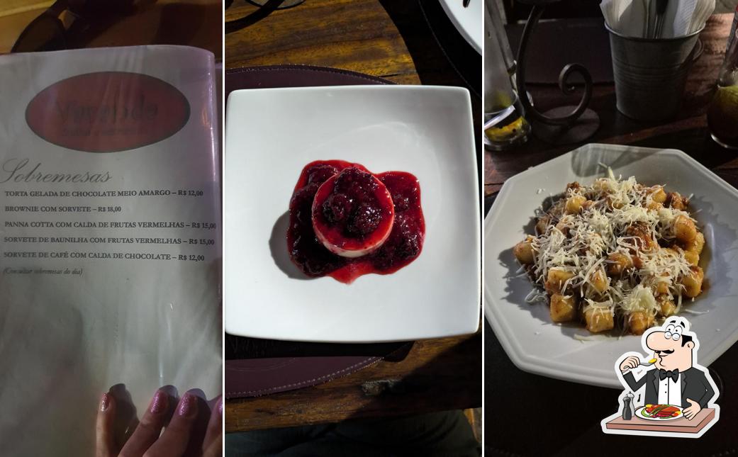 Comida em Restaurante Varandas