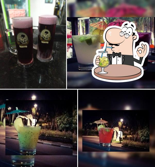 Peça uma bebida do menu