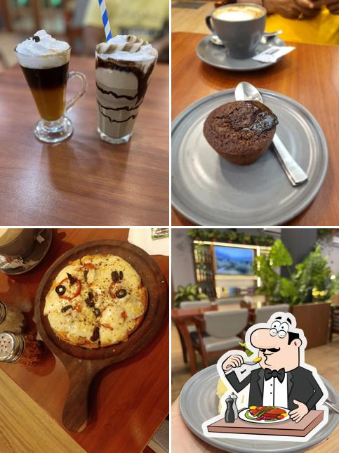 Chocolate mousse at Kruti Coffee