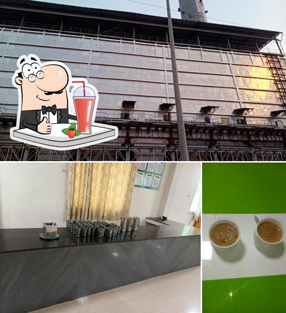 Enjoy a beverage at NTPC Project ICH Canteen