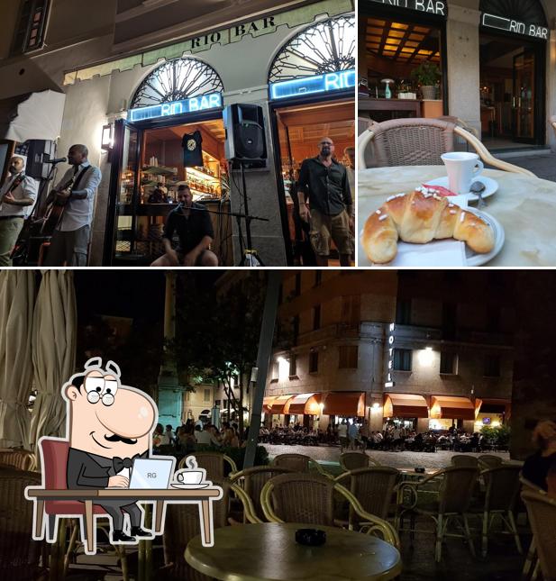 Bar Rio si caratterizza per la interni e cibo