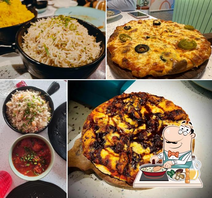 Fried rice at Cafe Vibe - Best Restaurant and Rooftop Cafe at Arambagh