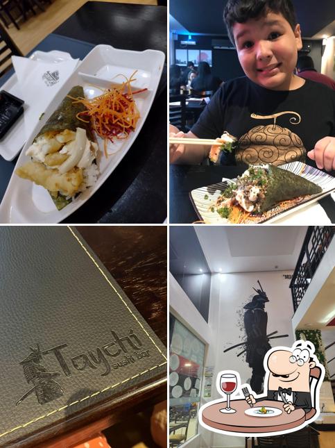 Platos en Taychi Sushi Bar