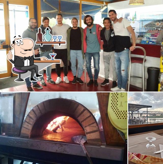 Gli interni di Il Pontile