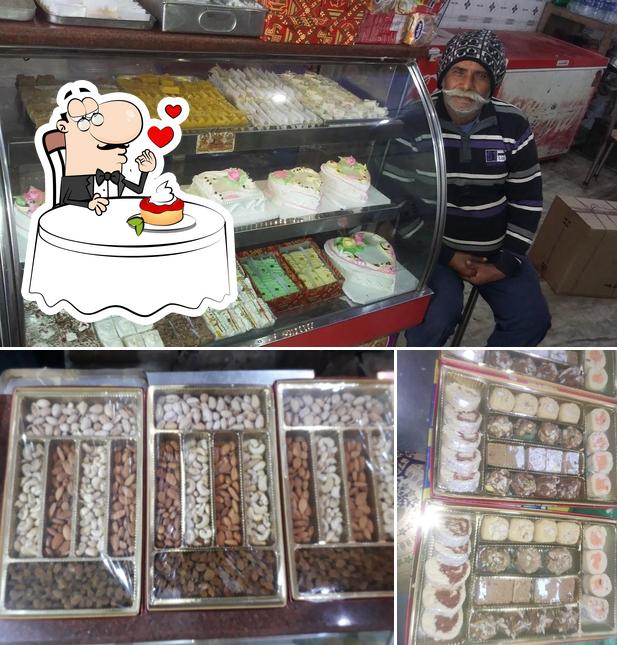 Sandeep Sweets and Fast Food serves a range of desserts