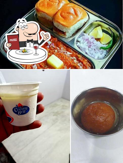 Food at Krishna Coffee Center