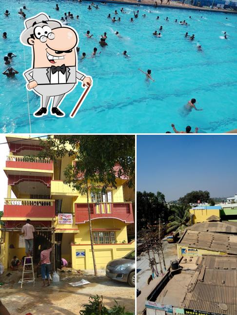 The exterior of Tirumala Dreams (AC Family Restaurant)