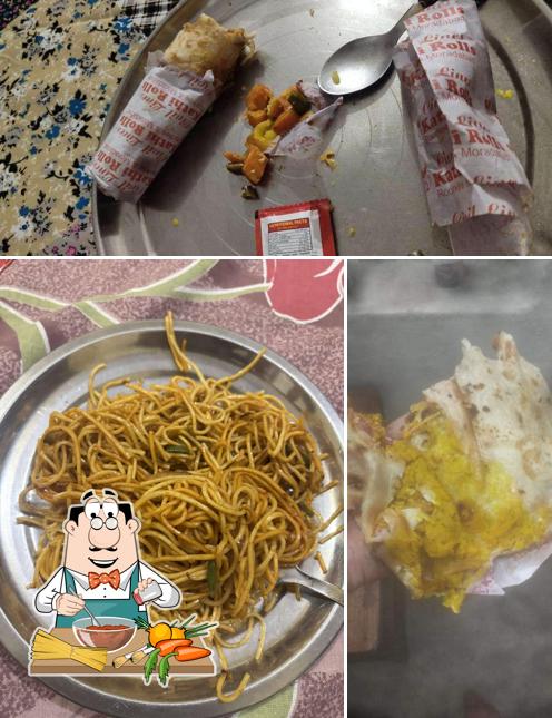 Spaghetti bolognese at Civil Lines Kathi Rolls and Momos