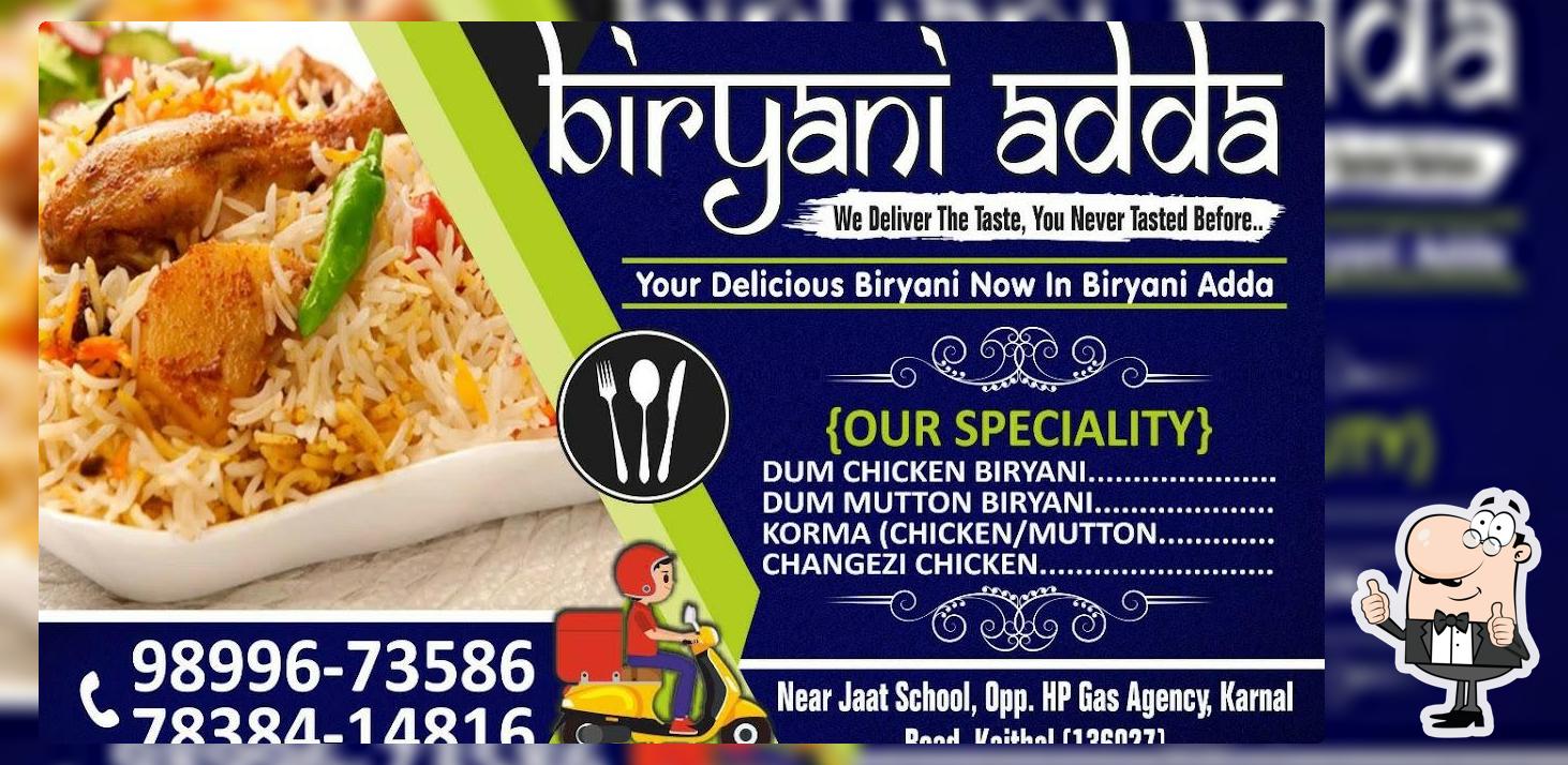 Check out the information about Biryani Adda