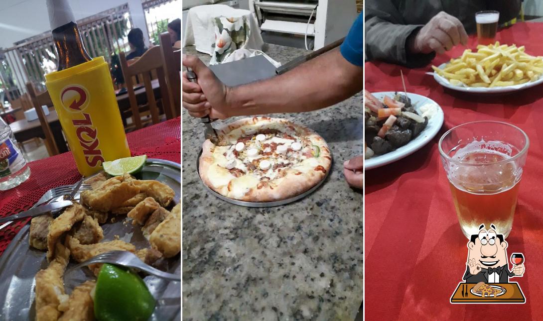 Escolha pizza no Bar do Misael