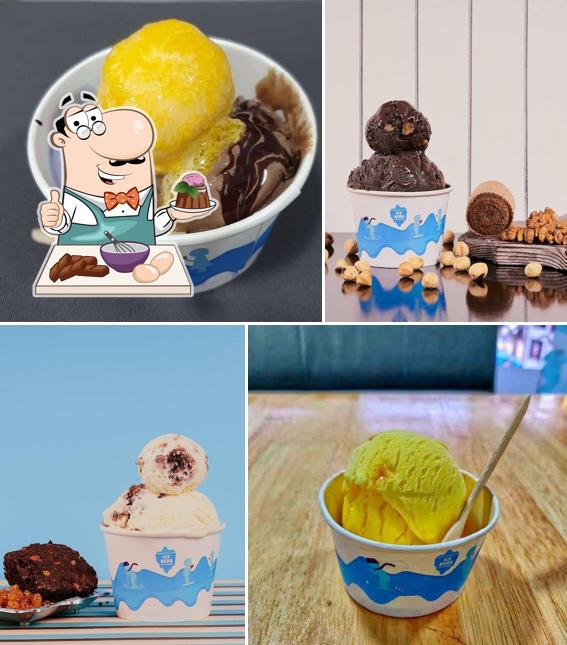 Don’t forget to order a dessert at Iceberg Organic Icecreams