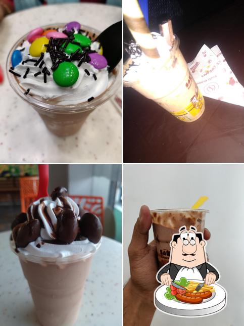 Chocolate mousse at Santushti Shakes & More