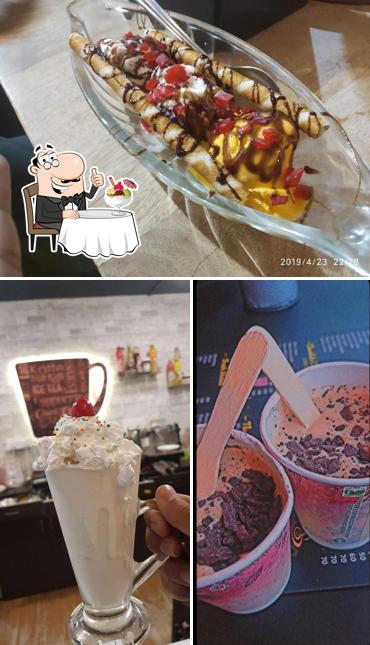 Order the sweet dishes