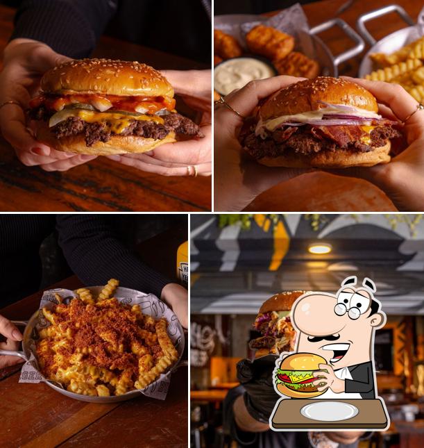 Hambúrguer em Indiana Burguer