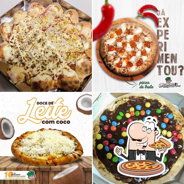 No MINI CHEF, você pode pedir pizza