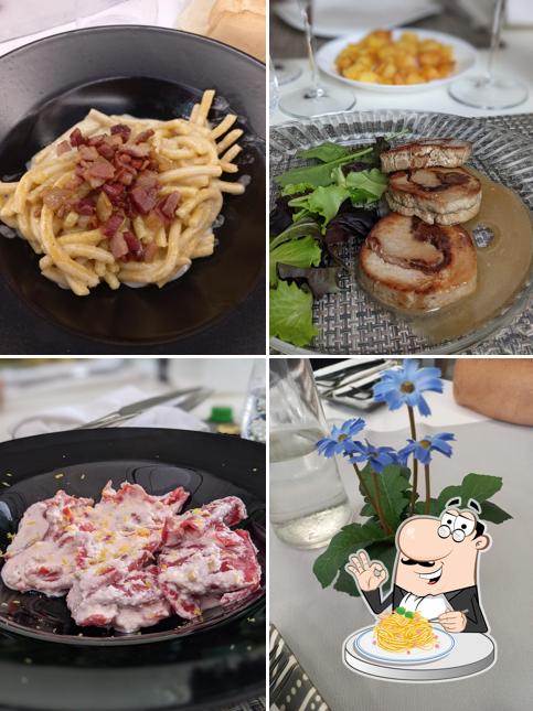 Spaghetti alla carbonara al Bar ristorante Aeroporto - Ricevimenti La vecchia Quercia