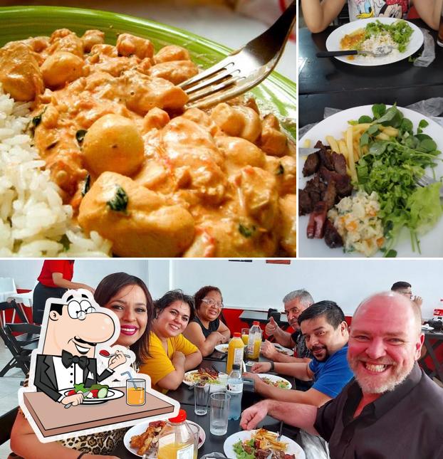 Comida em Bar e Restaurante Manah