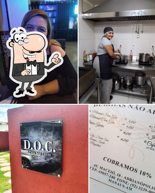 O interior do Filet do Chef