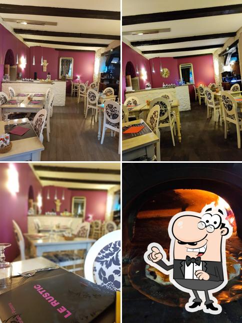 Installez-vous à l'une des tables de Le Rustic