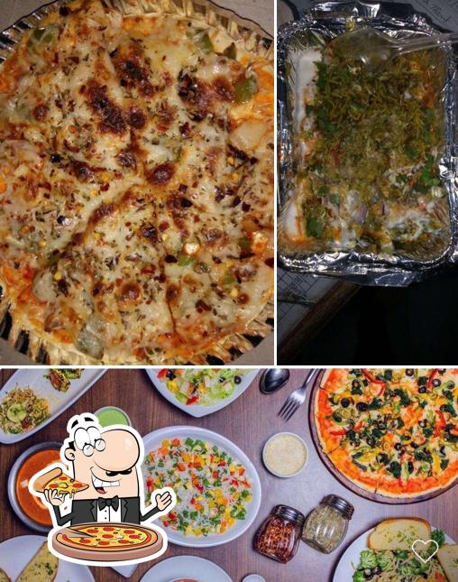 Try out pizza at Shree Multaan Ji Sweets