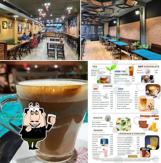 Raffles Cafe offers a range of beverages