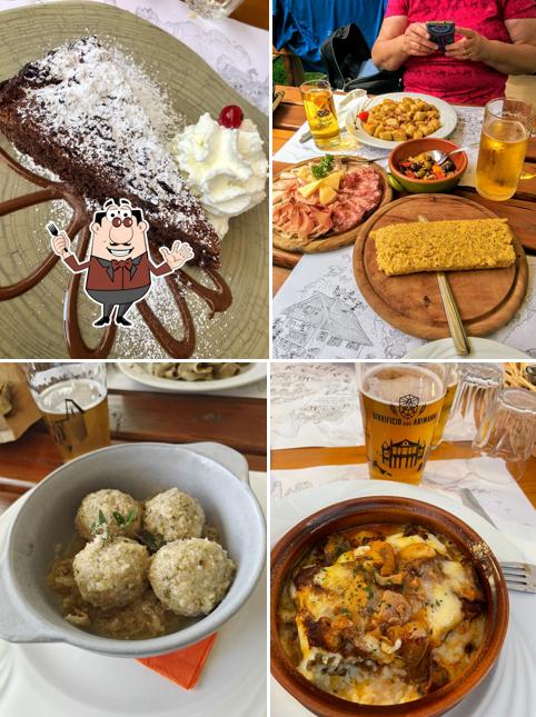 Cibo al Baita ai Fortini di Napoleone