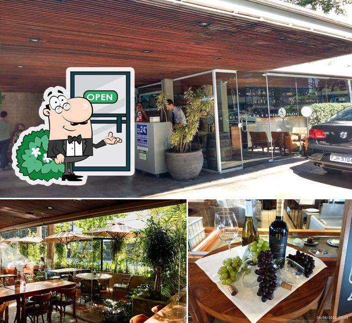 Desfrute da vista da área externa do Ráscal - Itaim