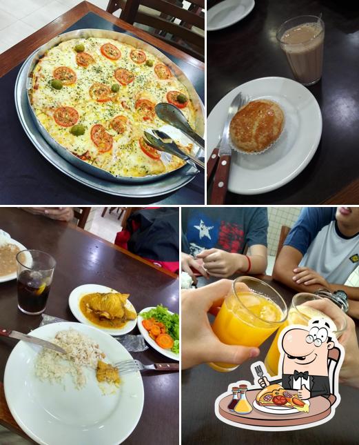Escolha pizza no Restaurante e Padaria Jardim Luiza