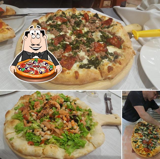 Prenditi tra le molte varianti di pizza