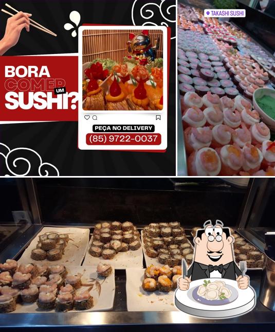 Dumplings em Takashi Sushi