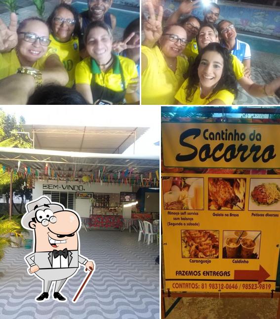 O exterior do Cantinho da Socorro