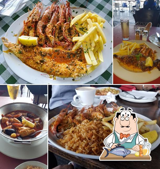 Saumon grillé à Julio's on the Bay