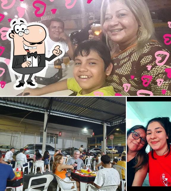 O exterior do Churrasquito do Dedé