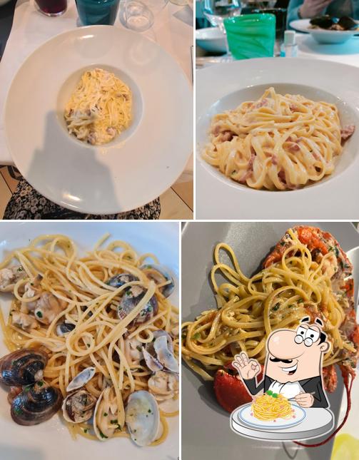 Spaghetti alla carbonara al Belvedere