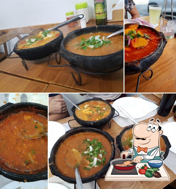 Curry de frango em A Moqueca 564 Capixaba