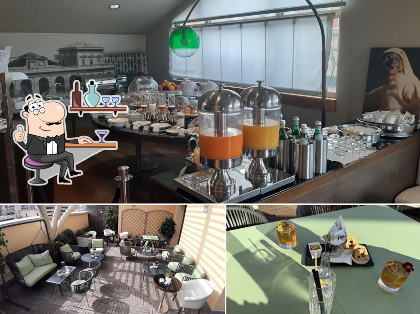 Gli interni di Vesuvio Roof Bar & Restaurant