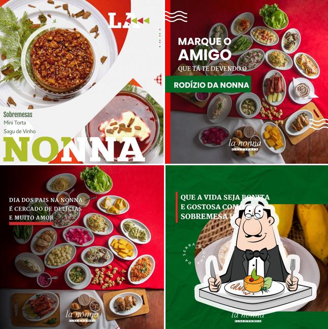 Comida em La Nonna Galeteria