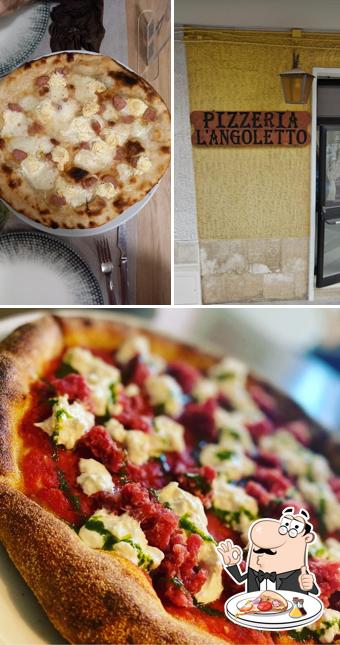 Commandez des pizzas à Pizzeria e Antipasteria L' Angoletto