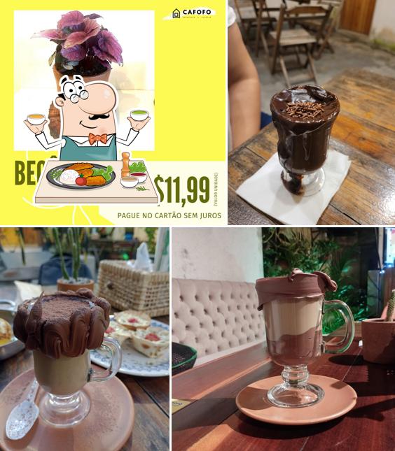 Mousse de chocolate em CAFOFO - Café com Plantas