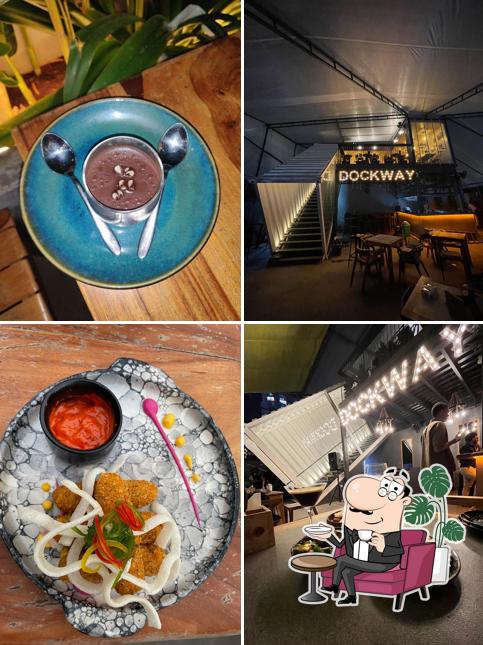 The interior of Dockway Kitchen and Bar