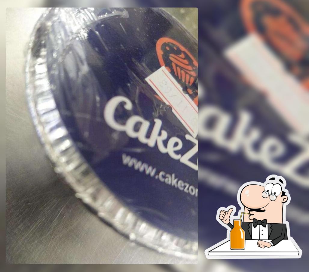 Order various beverages served at CakeZone