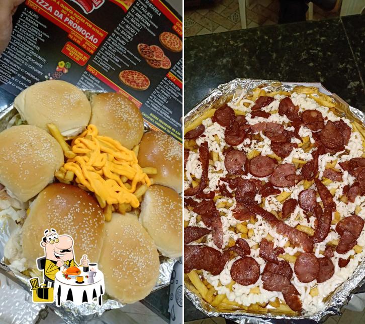 Comida em Pizzaria E Hamburgueria Sabor A Mesa