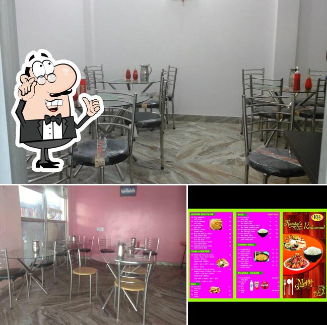 The interior of Kamboj's The Spice